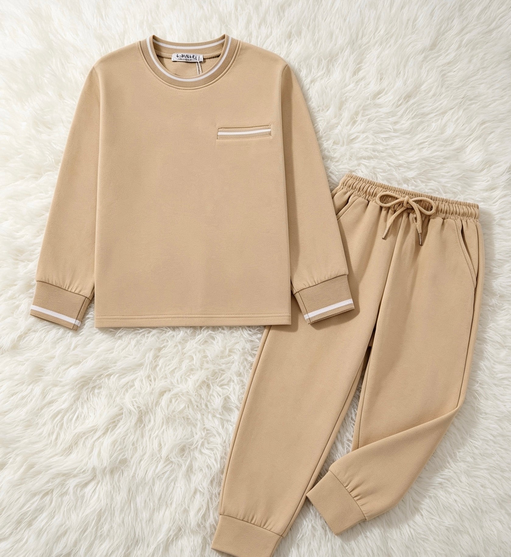 Samli boys beige tracksuit