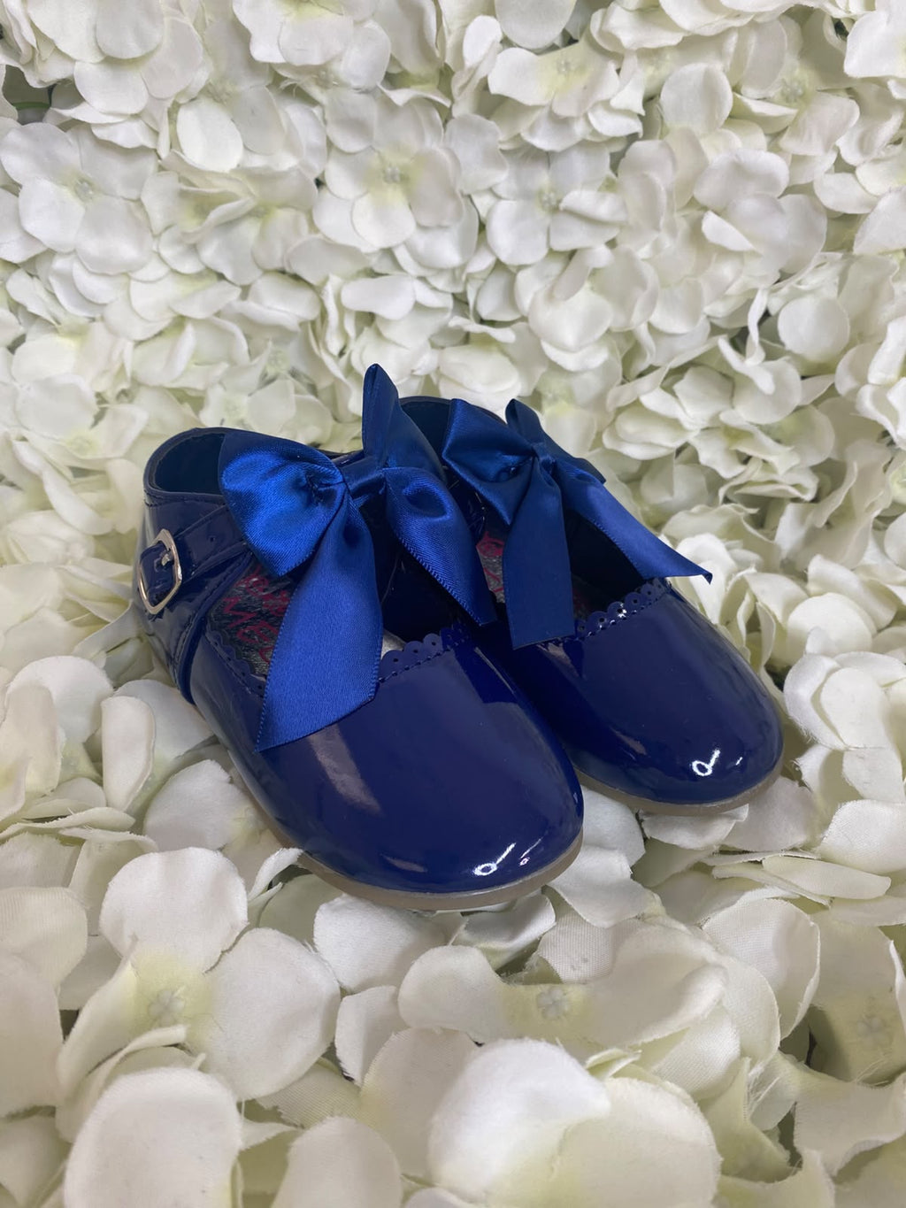 Melia bow navy shoes