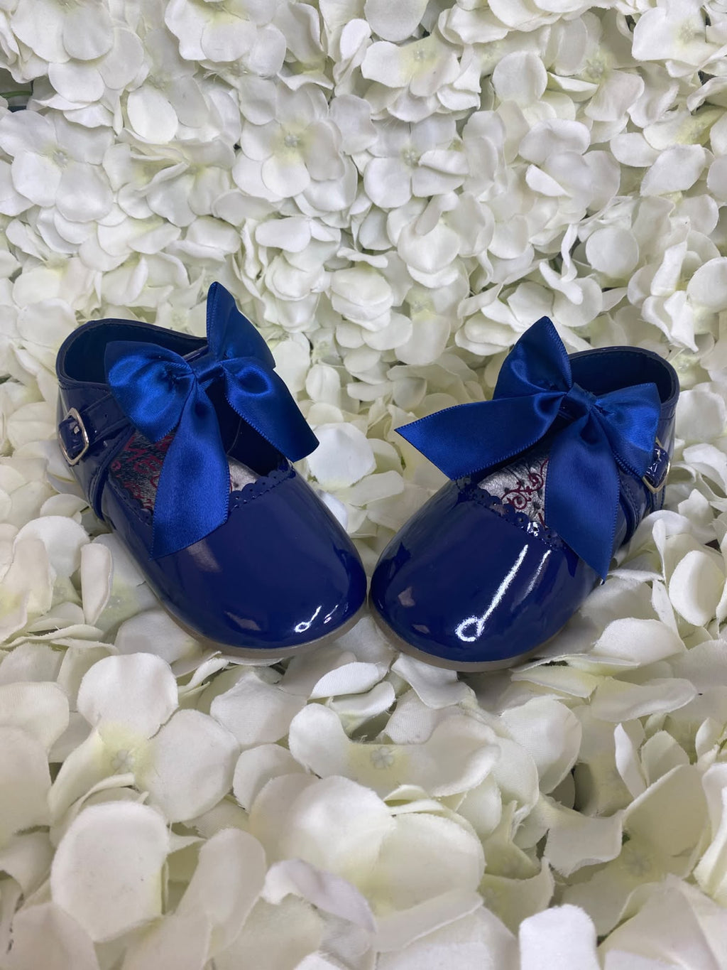 Melia bow navy shoes