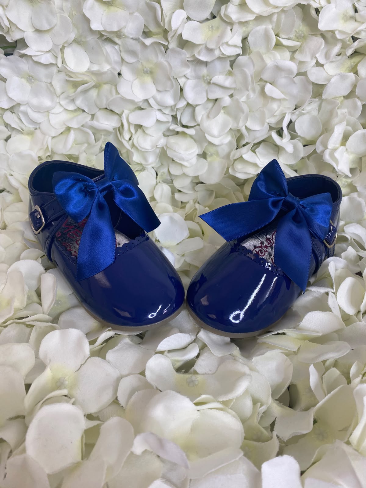 Melia bow navy shoes
